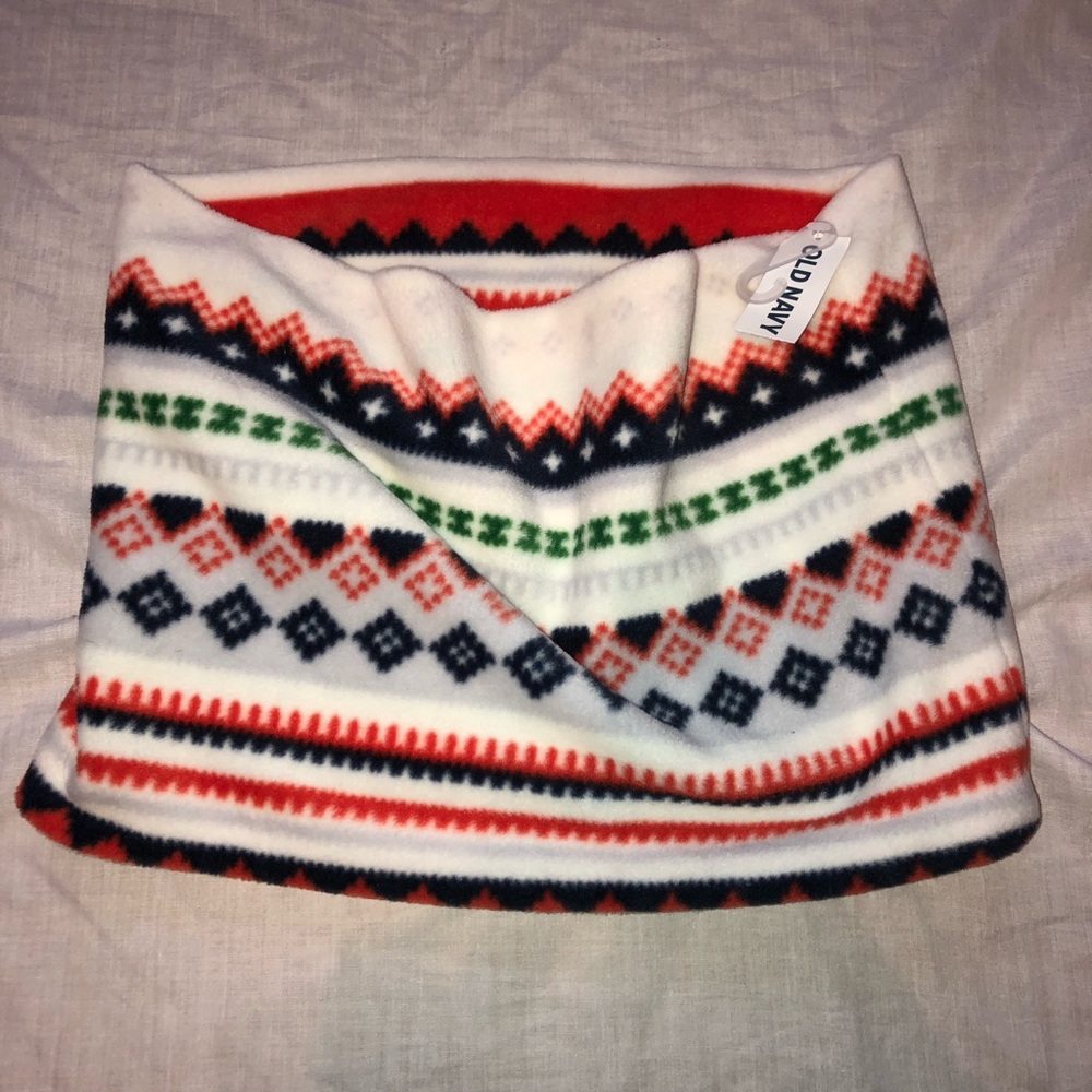 NEW Patterned Fleece Scarf from Old Navy